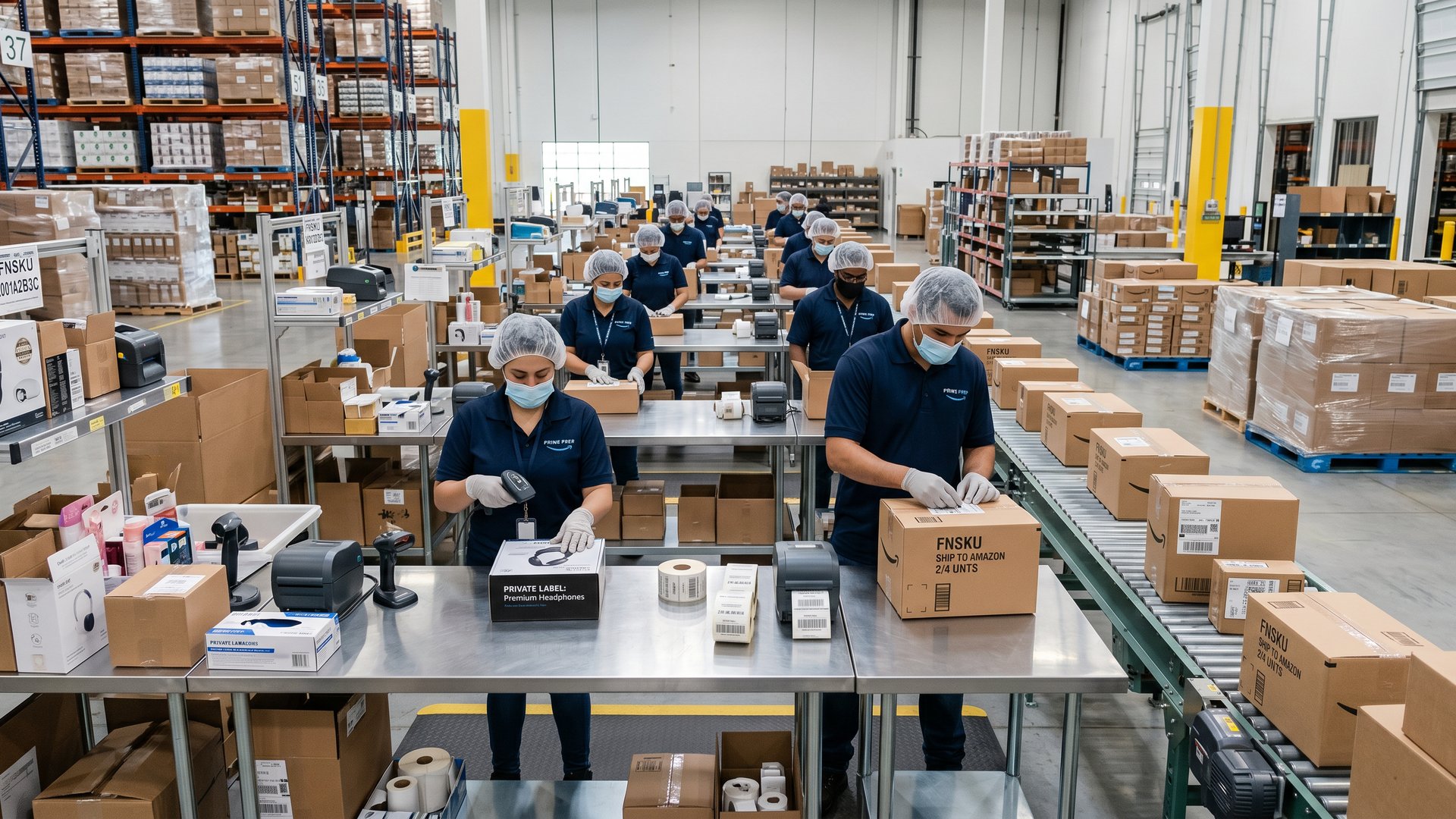 Amazon FBA Vorbereitung – Wolando