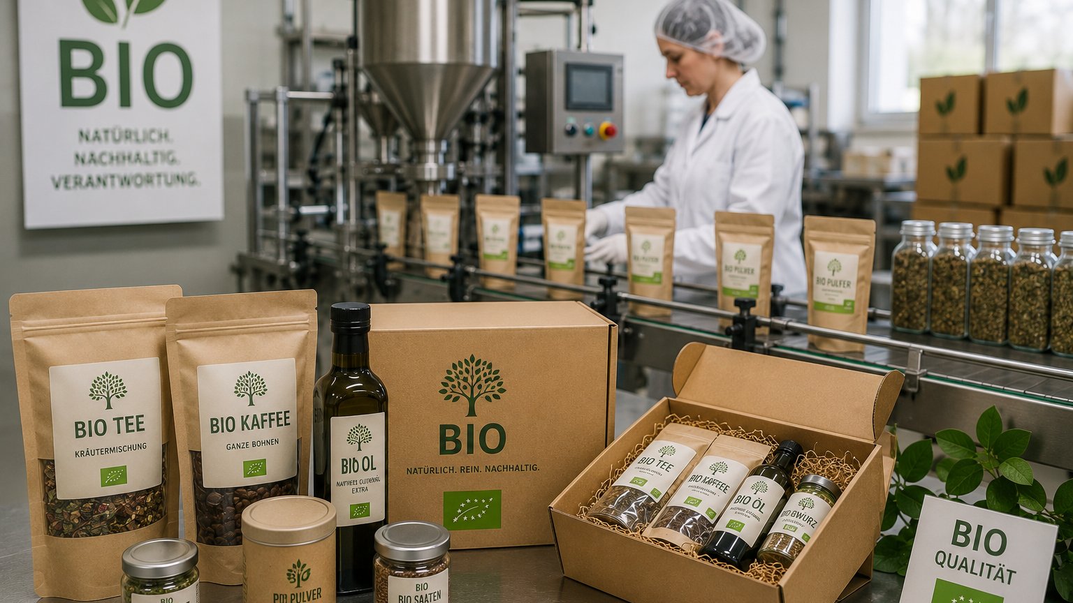 Bio-Produkte abfüllen lassen – Wolando