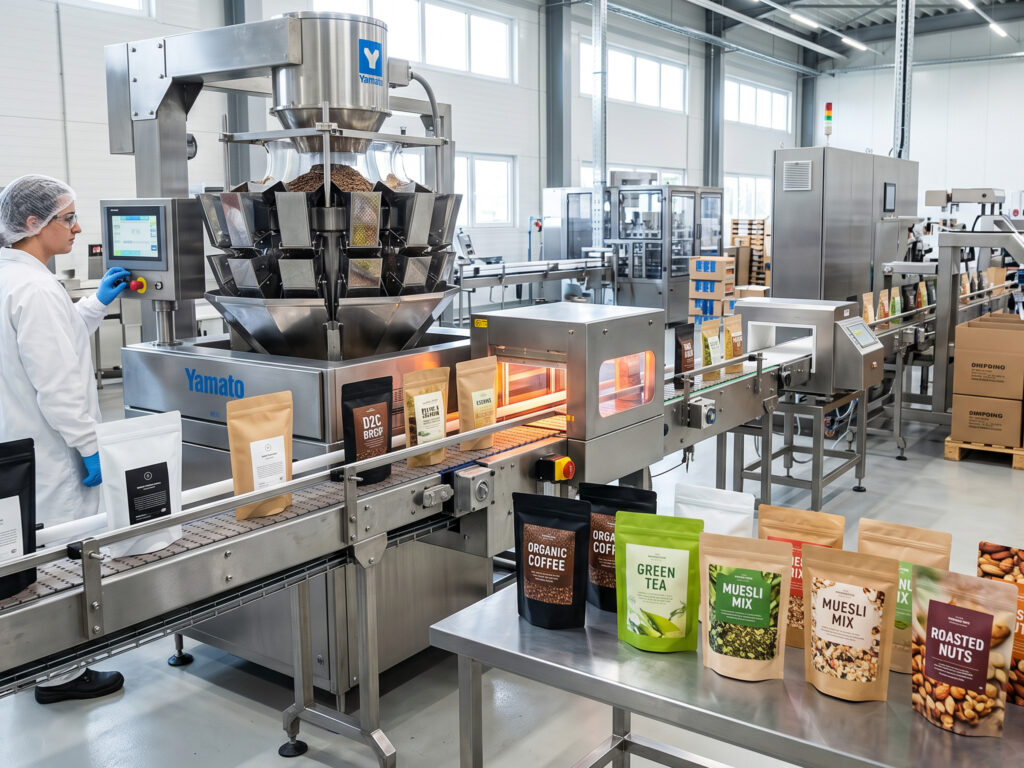 Doypacks abfüllen lassen – Wolando Konfektionierung