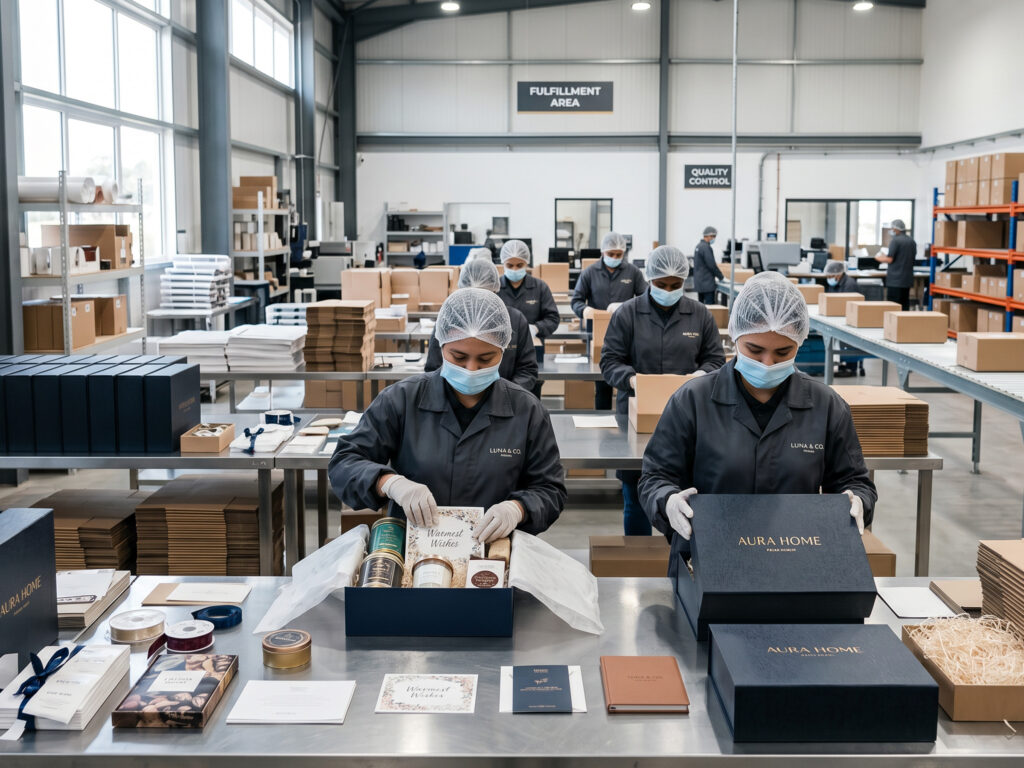 Geschenksets konfektionieren lassen – Wolando Konfektionierung