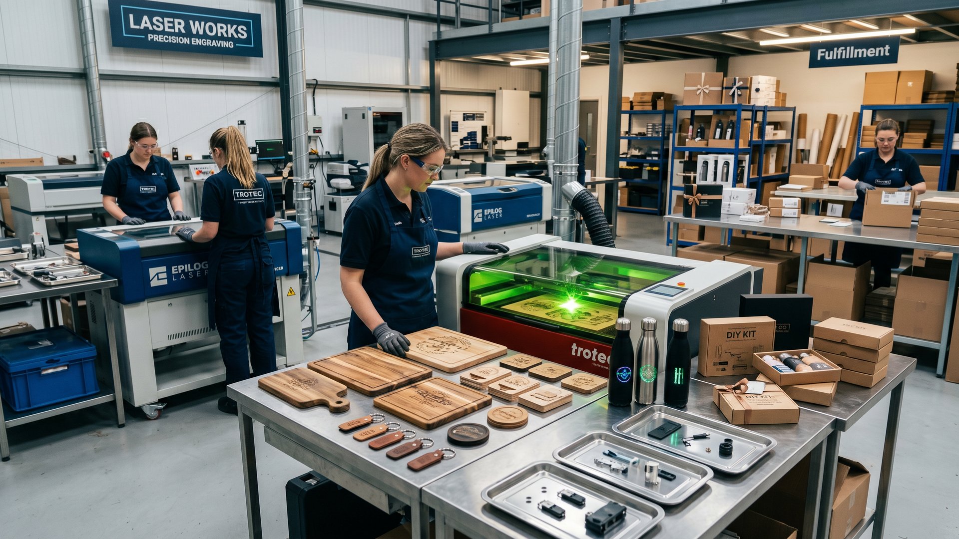 Produkte lasern und gravieren lassen – Wolando