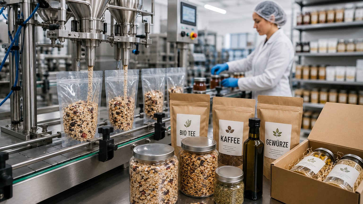 Lebensmittel abfüllen lassen – Wolando