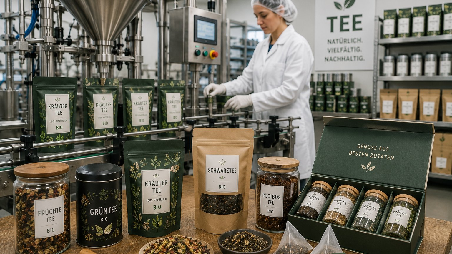 Tee abfüllen lassen – Wolando